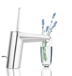 Смеситель для раковины GROHE Eurodisc Joy с донным клапаном, S-size, хром (23425000)