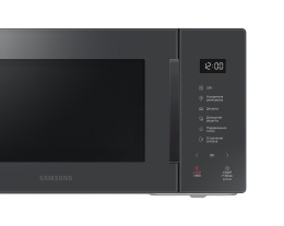 Микроволновая печь Samsung MS23T5018AC/BW Bespoke со стеклянной панелью, 23 л, серый