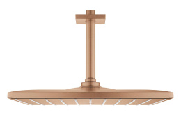 Верхний душ GROHE Rainshower Mono 310 Cube, 9,5 л/мин, 1 режим, 142 мм, теплый закат матовый (26566DL0)