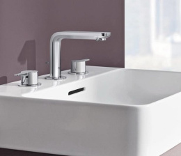 Смеситель для раковины GROHE Lineare на 3 отверстия, M-size, хром (20304001)