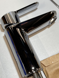 Смеситель для раковины GROHE BauEdge, хром (23328000/U1), уцененный товар