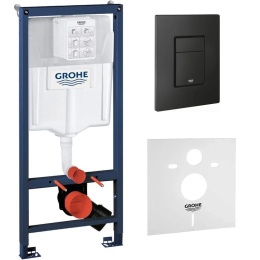 Комплект инсталляции GROHE 38811KF0-B/S с унитазом Aquatek ЕВРОПА и сиденьем с микролифтом (NW0153/S)