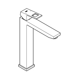 Смеситель для раковины GROHE Eurocube, XL-size, хром (23406000)