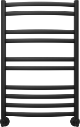 Полотенцесушитель водяной Aquatek Лугано П10 500x800, черный муар AQ DOC1080BL