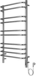 Полотенцесушитель электрический Aquatek Пандора П10 500x900, хром AQ EL RPC1090CH