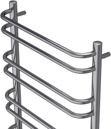 Полотенцесушитель электрический Aquatek Пандора П10 500x900, хром AQ EL RPC1090CH