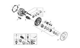 Внешняя часть смесителя для душа GROHE SmartControl круглая, на 2 потребителя, хром (29145000)