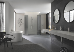 Смеситель для ванны GROHE Essence, суперсталь (25250DC1)