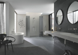 Смеситель для ванны GROHE Essence, суперсталь (25250DC1)
