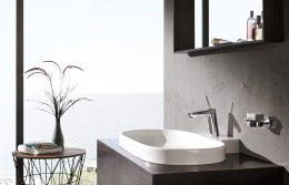 Смеситель для раковины GROHE Eurodisc Joy с донным клапаном, M-size, хром (23427000)