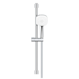 Душевой гарнитур GROHE Tempesta Cube 110, 2 режима струи, душевая штанга 600 мм, 5,6 л/мин, хром (2757830E)