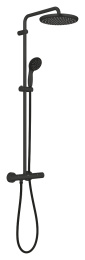 Душевая система GROHE Vitalio Start System 250 с термостатом для душа, черный (266772430)