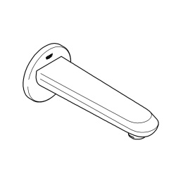 Излив для ванны GROHE Eurodisc Cosmopolitan, хром (13278002)