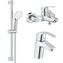 Комплект смесителей GROHE Tempesta с душевым гарнитуром, хром (NB0076)