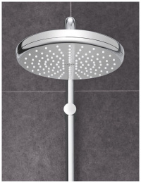 Верхний душ GROHE Tempesta 210, 6.6 л/мин, 1 режим, хром (26409000)