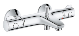 Душевая система GROHE New Tempesta 200 с термостатом для ванны, хром (NB0032)