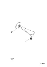 Излив для ванны GROHE, хром (13540000)