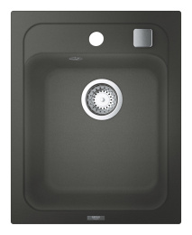 Мойка GROHE K700 с одной чашей, 400 x 500 мм, серый гранит (31650AT0)