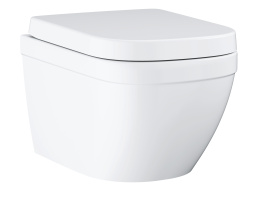 Унитаз подвесной GROHE Euro Ceramic с сиденьем, альпин-белый (39554000)
