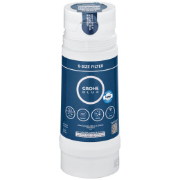 Смеситель для кухонной мойки GROHE Blue Pure BauCurve с функцией фильтрации, с фильтром в комплекте, хром (119709)