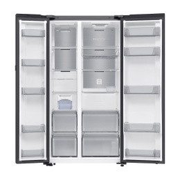 Холодильник side-by-side Samsung RS80F65M1WWT Bespoke AI автооткрытие двери WIFI 646 л