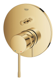 Внешняя часть смесителя для ванны GROHE Essence на 2 потребителя, холодный рассвет глянец (24167GL1)