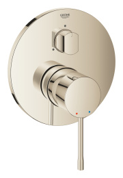 Внешняя часть смесителя для ванны GROHE Essence на 3 потребителя, никель глянец (24169BE1)