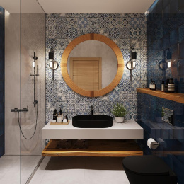 Раковина накладная Aqueduto ESPIRAL, овальная 390*600, черный матовый (ESP0240)