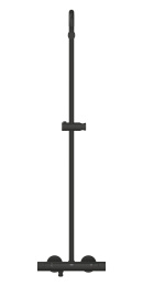 Душевая система GROHE Vitalio Start System 250 с термостатом для душа, черный (266772430)