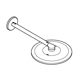 Верхний душ GROHE Rainshower SmartActive 310, 2 режима, 430 мм, теплый закат матовый (26475DL0)