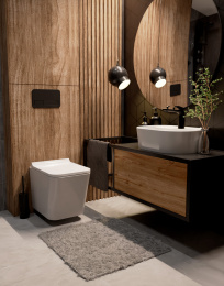 Комплект инсталляции GROHE 38775001 с унитазом AQUAme AQM2004 и сиденьем с микролифтом (NW0169/S)