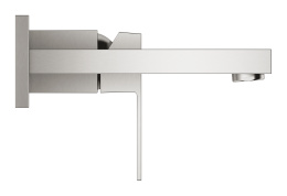 Внешняя часть смесителя для раковины GROHE Eurocube на 2 отверстия, S-Size, суперсталь (19895DC0)