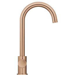 Комплект для кухни GROHE Red Duo II с бойлером M-size, смеситель с C-образным изливом, теплый закат матовый (30083DL1)