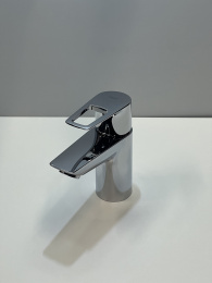 Смеситель для раковины GROHE BauLoop, S-size, хром (23337001/U), уцененный товар