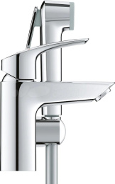 Смеситель для раковины GROHE Eurosmart с гигиеническим душем, S-size, хром (23124003)