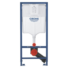 Система инсталляции для унитаза GROHE Rapid SL 3 в 1 с панелью смыва Skate Air, фантомный черный (1000044)