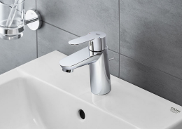 Смеситель для раковины GROHE BauEdge, M-size, хром (23759000)