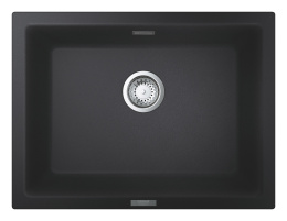 Мойка GROHE K700U с одной чашей, 610 x 460 мм, черный гранит (31655AP0)