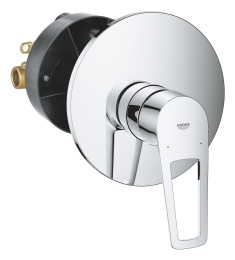 Смеситель для душа GROHE BauLoop в комплекте с монтажной частью, хром (29080001)