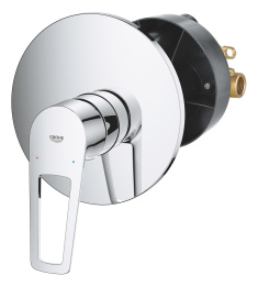 Смеситель для душа GROHE BauLoop в комплекте с монтажной частью, хром (29080001)