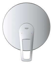 Смеситель для душа GROHE BauLoop в комплекте с монтажной частью, хром (29080001)