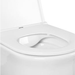 Унитаз Aquatek КЛАССИК подвесной с сиденьем с микролифтом, белый AQ1112-00