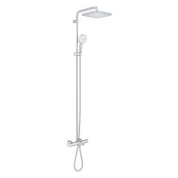Душевая система GROHE Tempesta System 250 Cube с термостатом для ванны, хром (26691001/U), уцененный товар