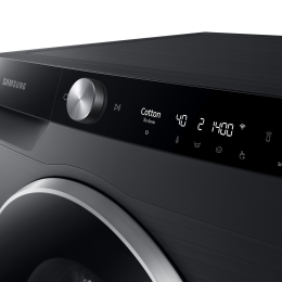 Стиральная машина Samsung WW11CG604CLBLP с большой загрузкой 11 кг, черный