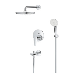 Душевая система GROHE BauEdge со смесителем для ванны, хром (25291000)