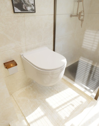 Комплект инсталляции GROHE 38775001 с унитазом AQUAme AQM2006 и сиденьем с микролифтом (NW0170/S)