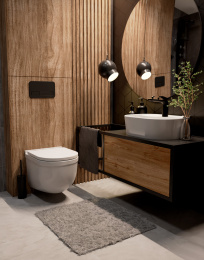 Комплект инсталляции GROHE 38775001 с унитазом AQUAme AQM2006 и сиденьем с микролифтом (NW0170/S)
