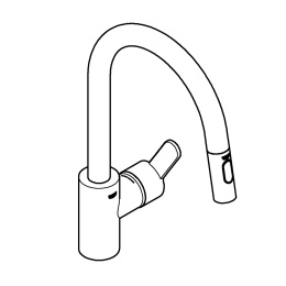 Смеситель для кухни GROHE Eurostyle Cosmopolitan, хром (31482003)