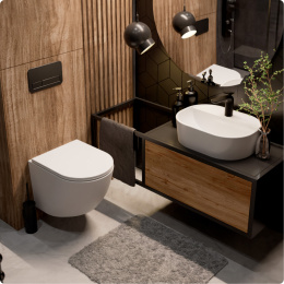 Комплект инсталляции GROHE Rapid SL 38772SH0 с унитазом AQUAme AQM2002MW и сиденьем с микролифтом (NW0286)