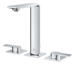 Смеситель для раковины GROHE Allure на 3 отверстия, с донным клапаном, M-Size, хром (20188001)